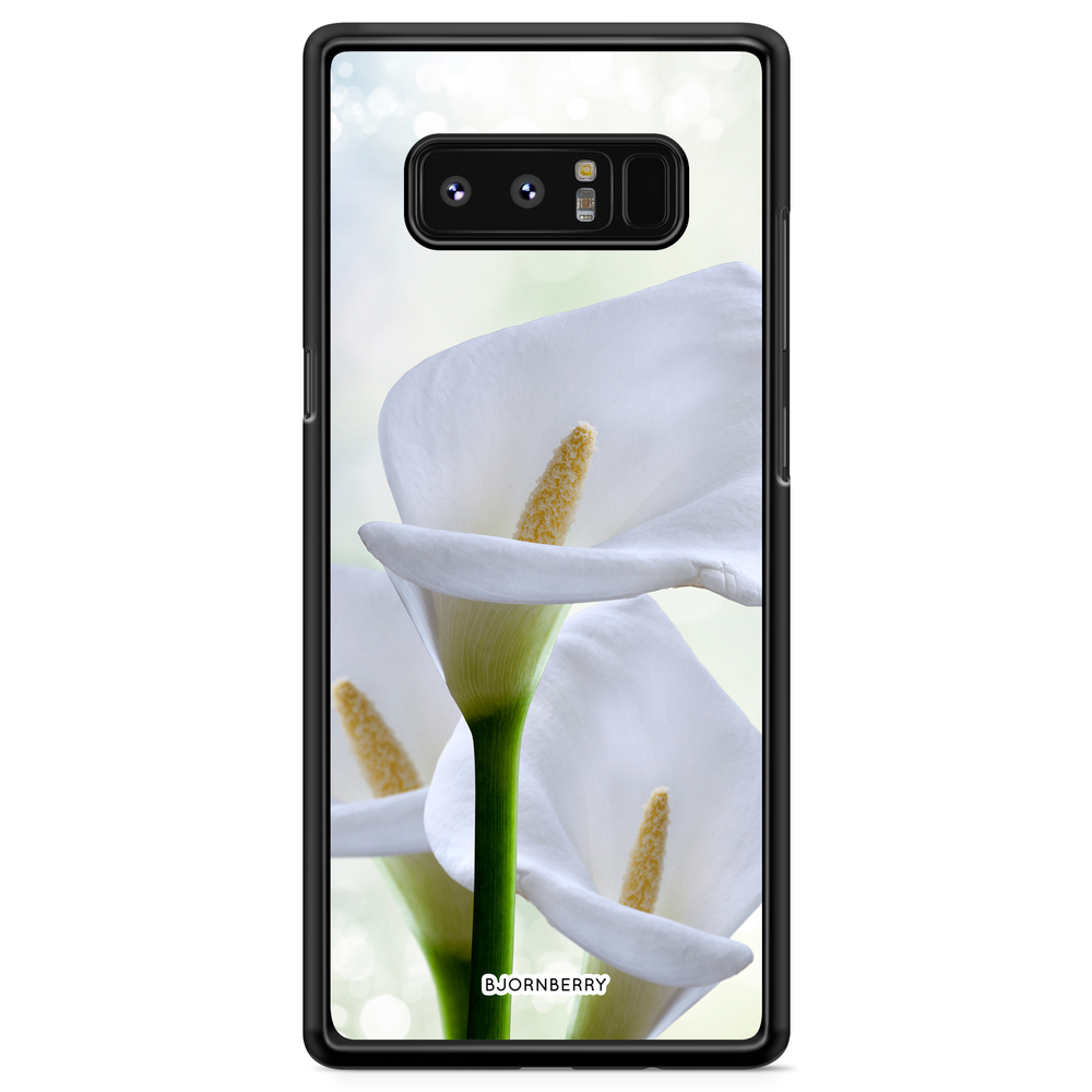 Samsung Galaxy Note 8 Case - White flower