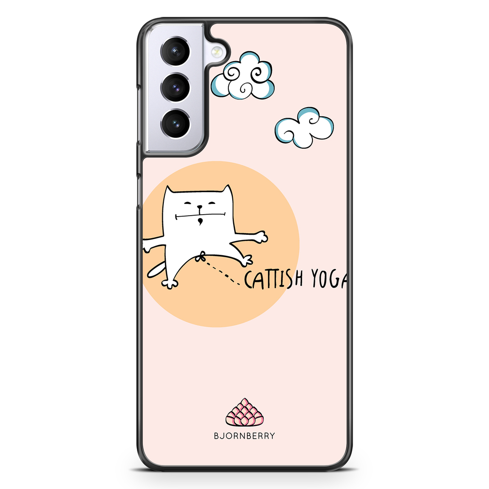 Samsung Galaxy S21 Plus Case - Cattish Yoga