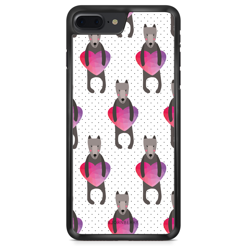 iPhone 8 Plus Case - Romantic Dogs