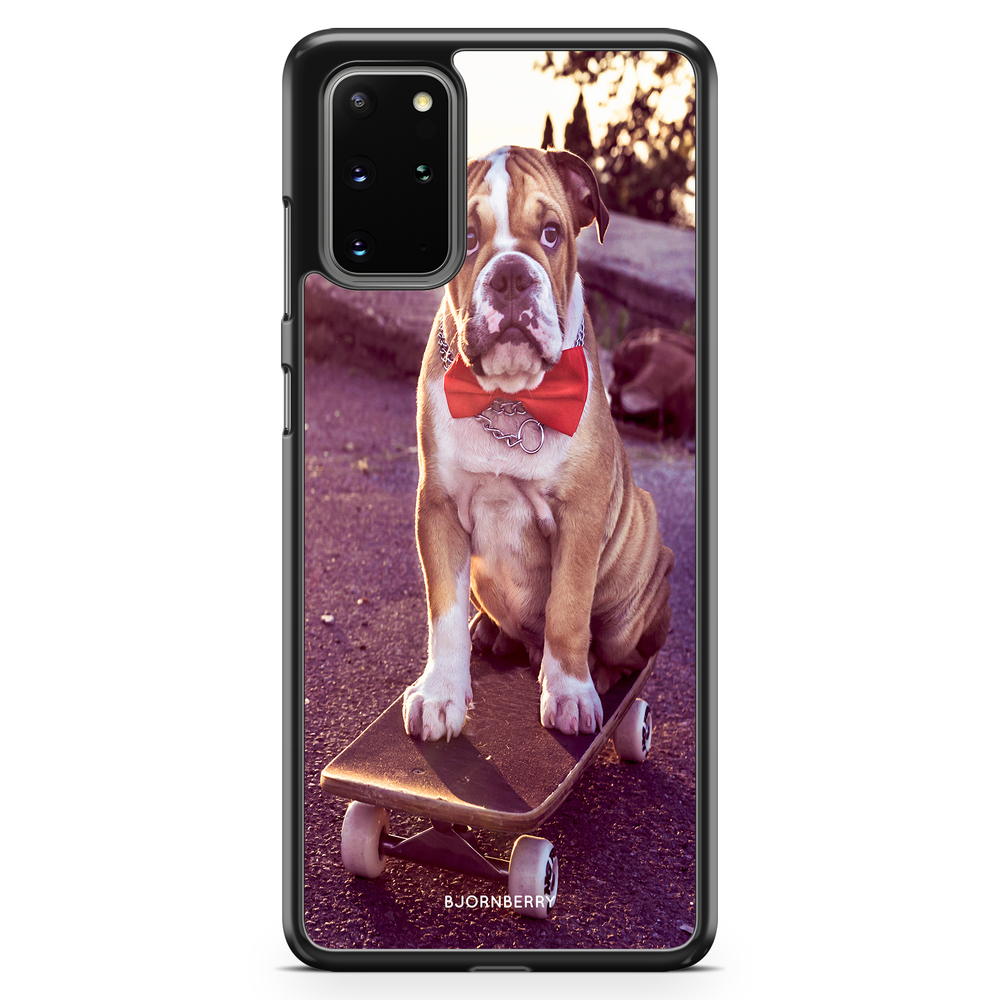 Samsung Galaxy S20 Plus Case - Bulldog skateboard