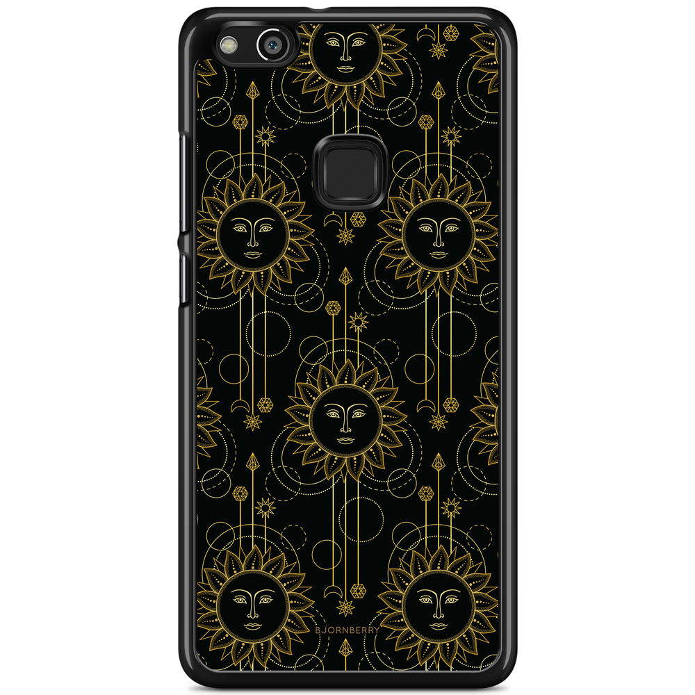 Huawei P10 Lite Case - Gold Suns