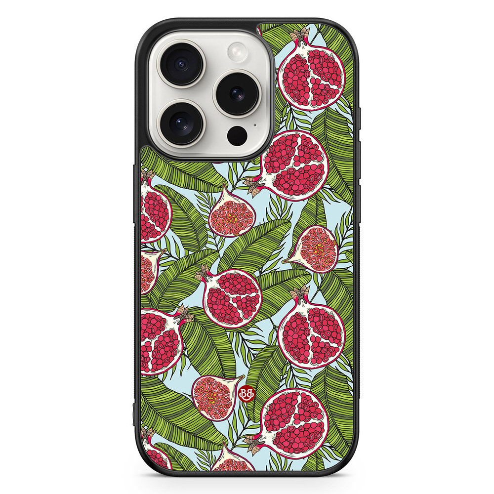 iPhone 15 Pro Case - Pomegranate