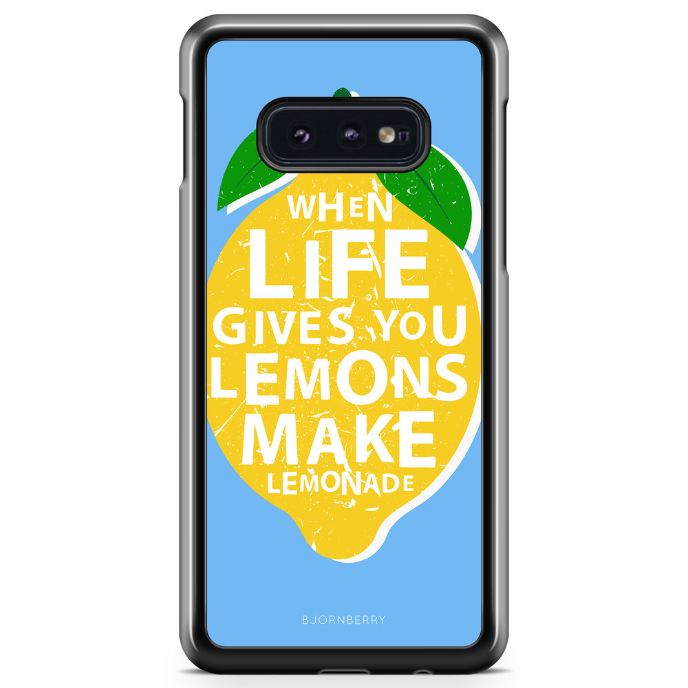 Samsung Galaxy S10e Case - Lemon Quote