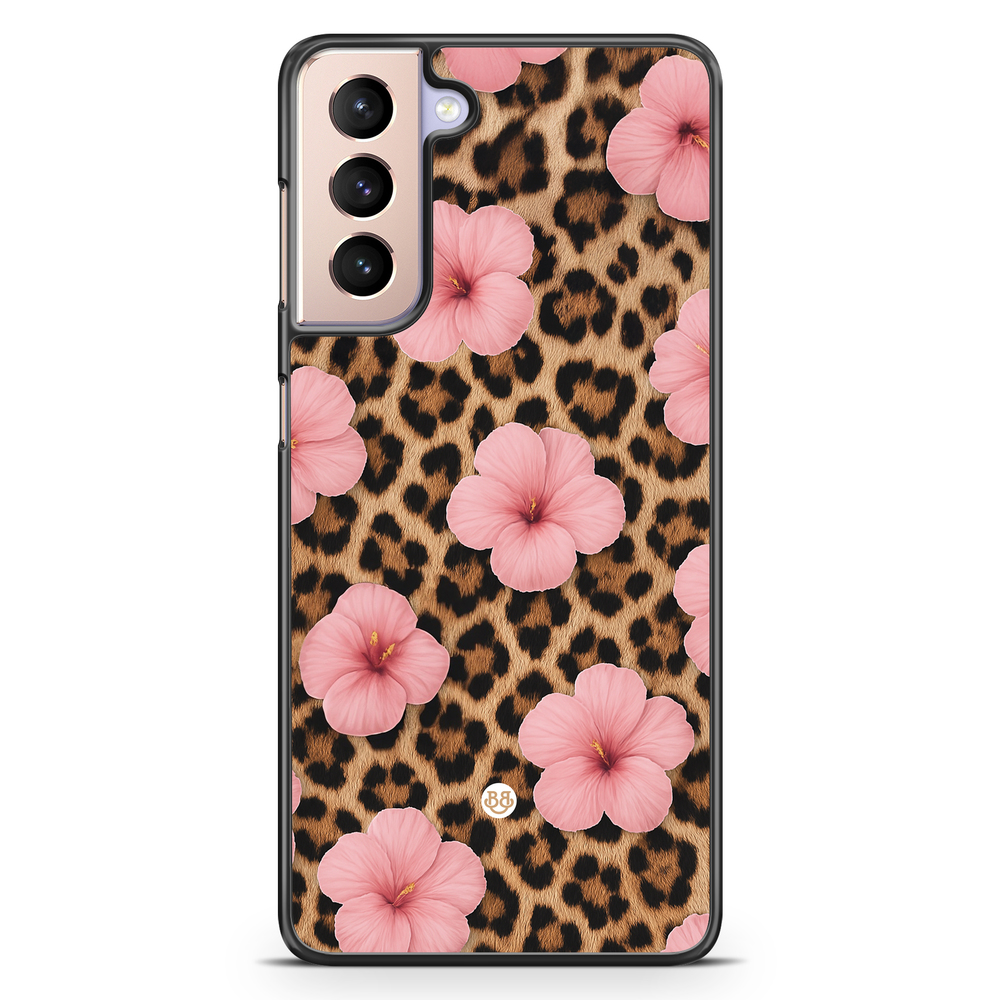 Samsung Galaxy S21 Skal - WILD BLOOM - Leopard Flower | Mobilskal & Mobilfodral BJORNBERRY