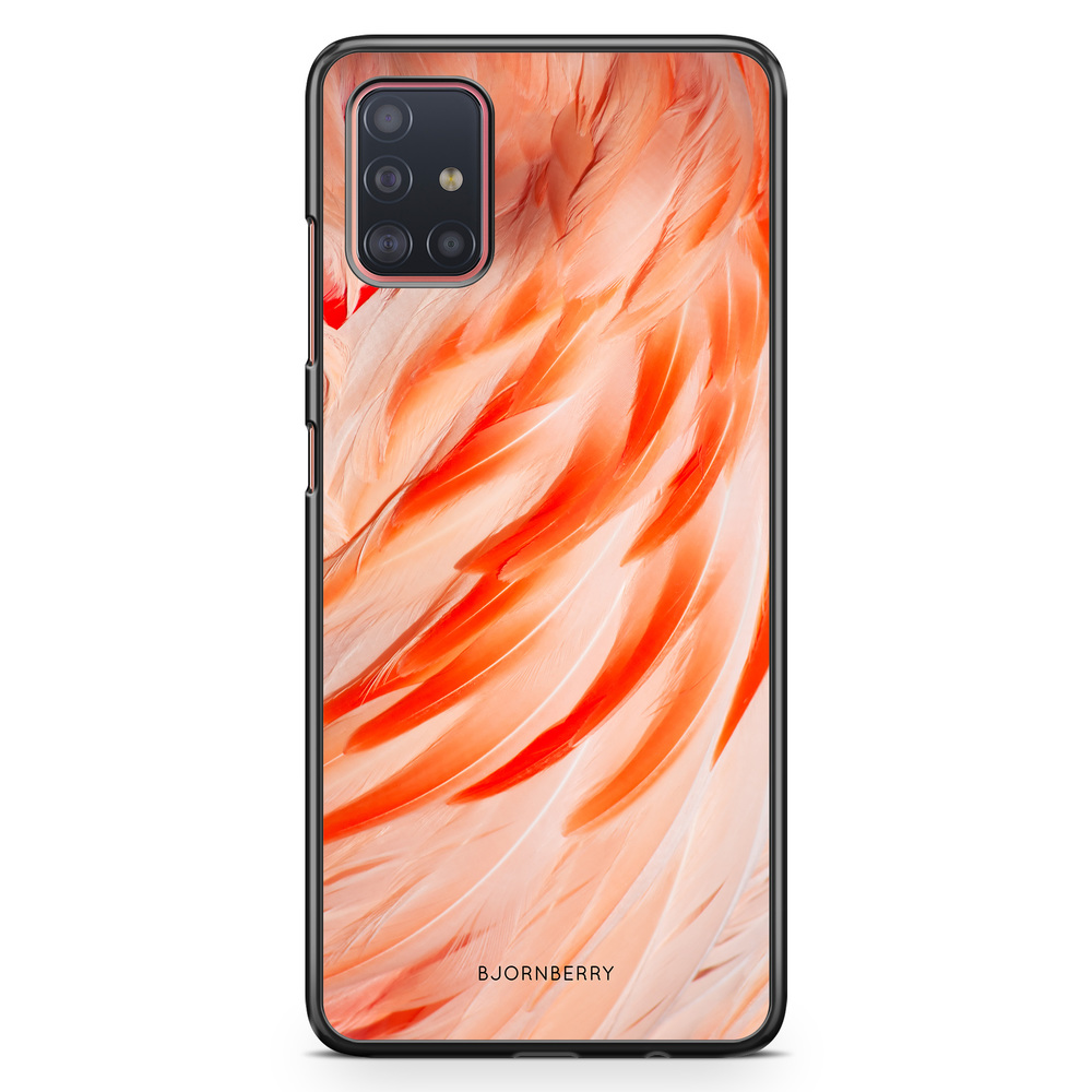 Samsung Galaxy A51 Case - Flamingo Feathers