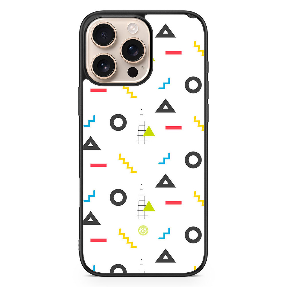 iPhone 16 Pro Max Case - 80s Pattern