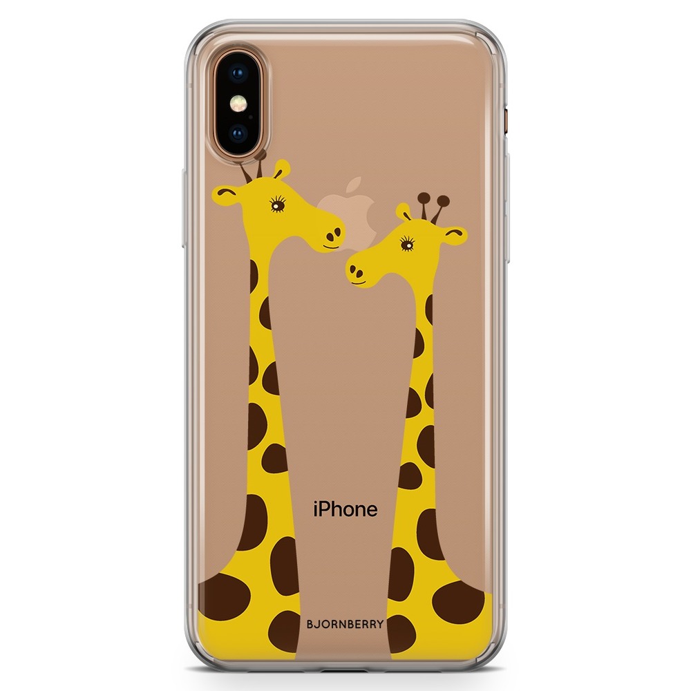 iPhone Xs Max Fashion Case - Giraffes