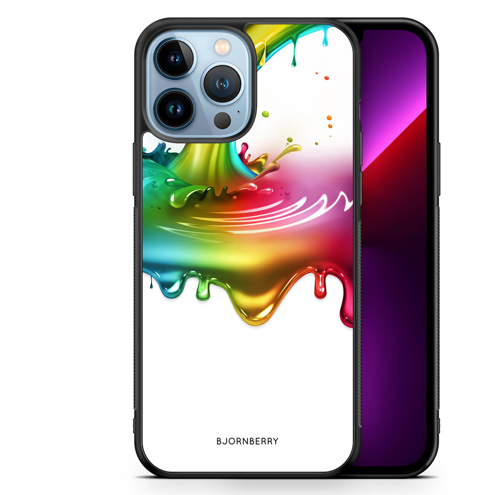 iPhone 13 Pro Max Case - Rainbow Splash