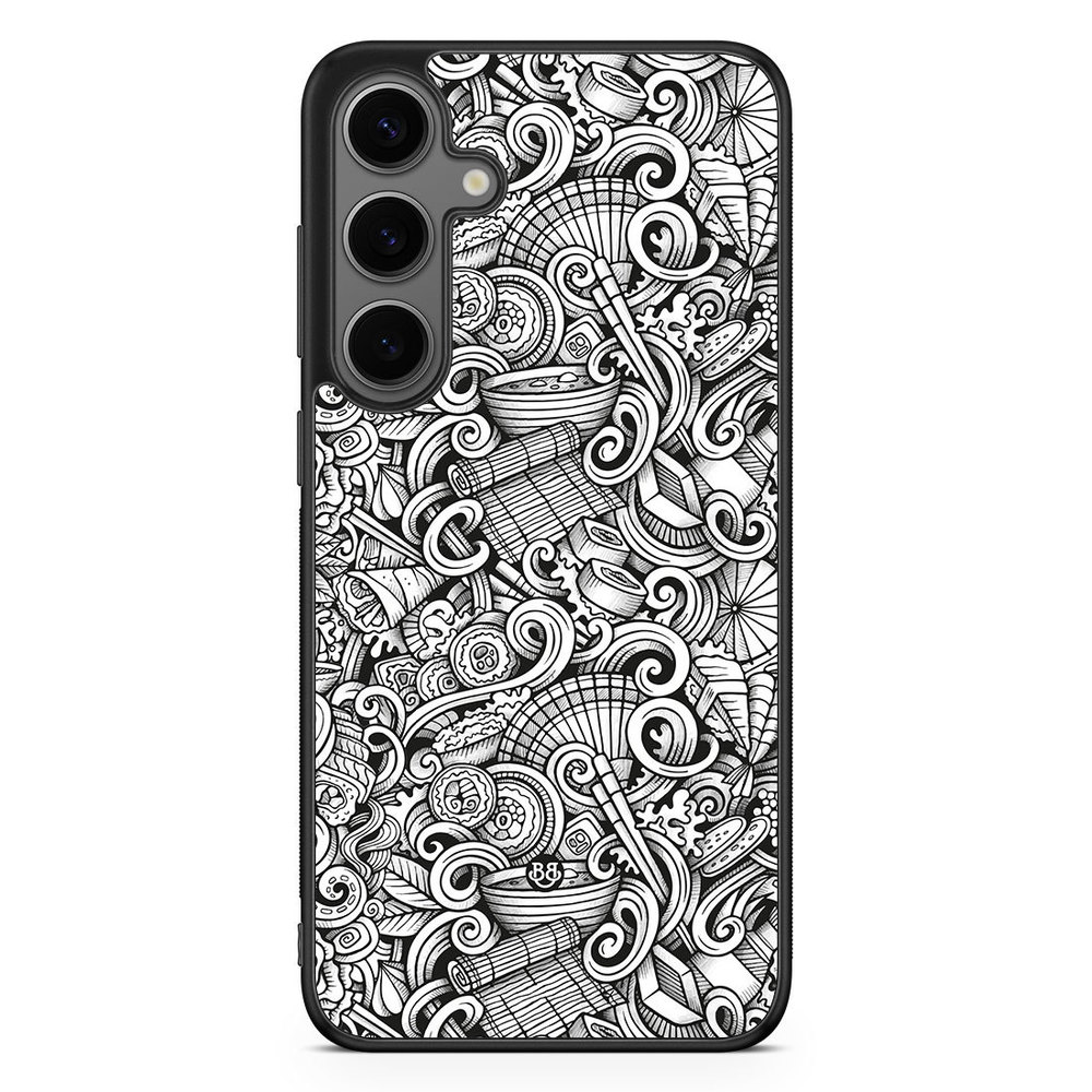 Samsung Galaxy S24 Plus Case - Japanese Pattern