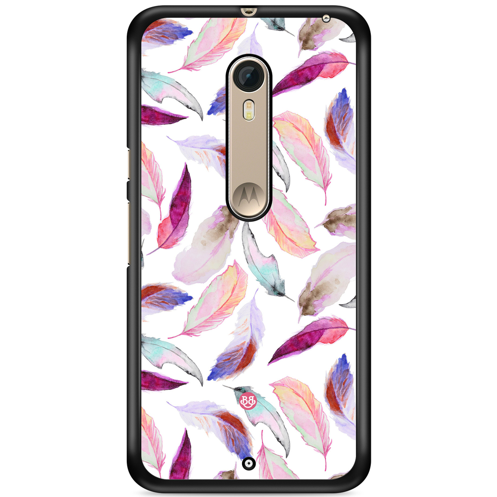 Moto X Style Case - Watercolor Feathers