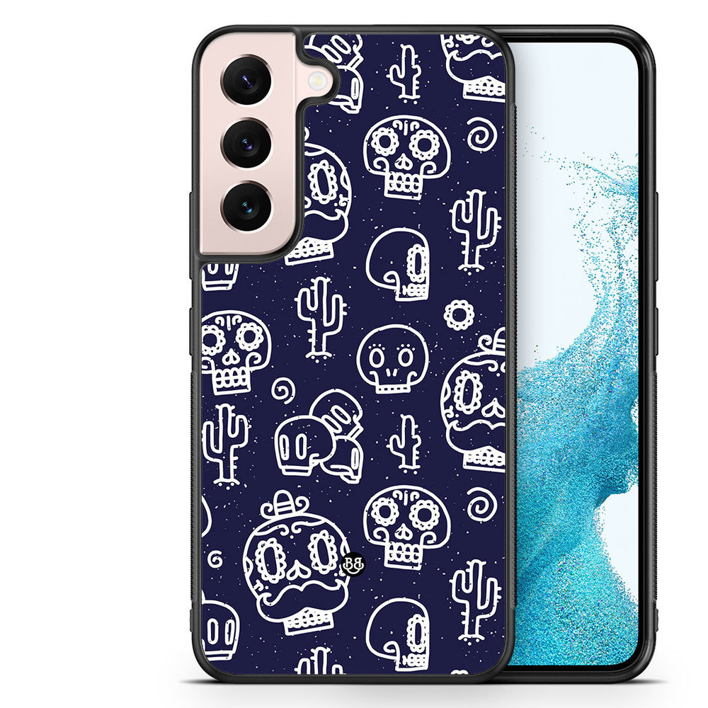 Samsung Galaxy S22 5G Case - Oldschool Skulls