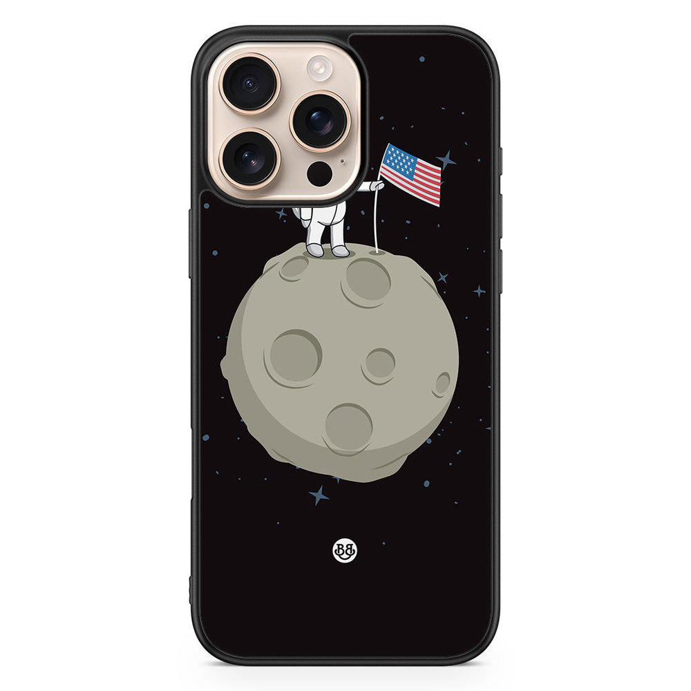iPhone 16 Pro Max Case - Walk on the moon