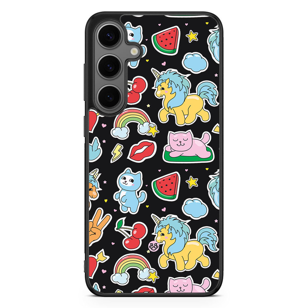 Samsung Galaxy S24 Plus Case - Cute Stickers