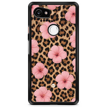 Google Pixel 2 XL Skal - WILD BLOOM - Leopard Flower