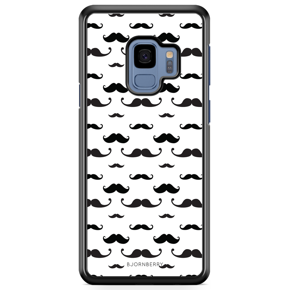 Samsung Galaxy S9 Case - Mustache Pattern