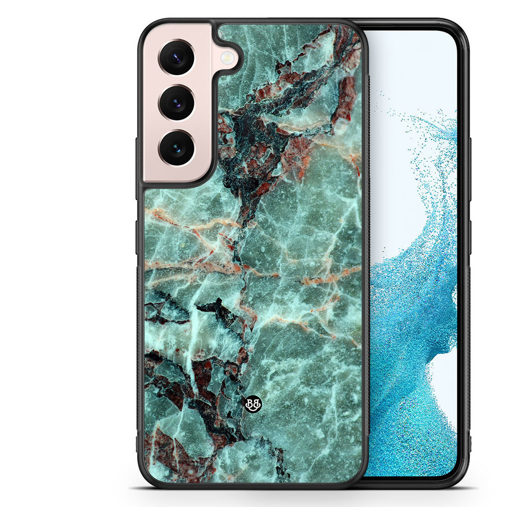 Samsung Galaxy S22 5G Case - Green Marble
