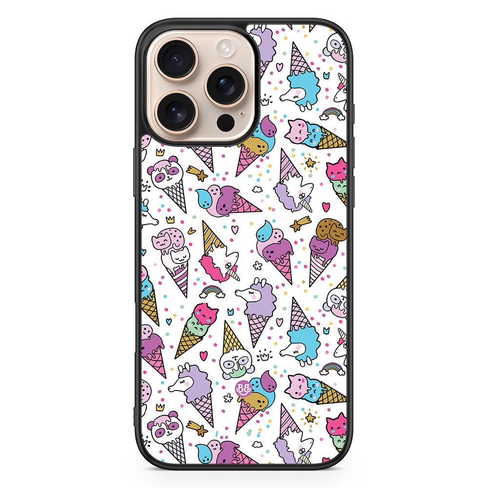 iPhone 16 Pro Max Case - Unicorn Ice Creams