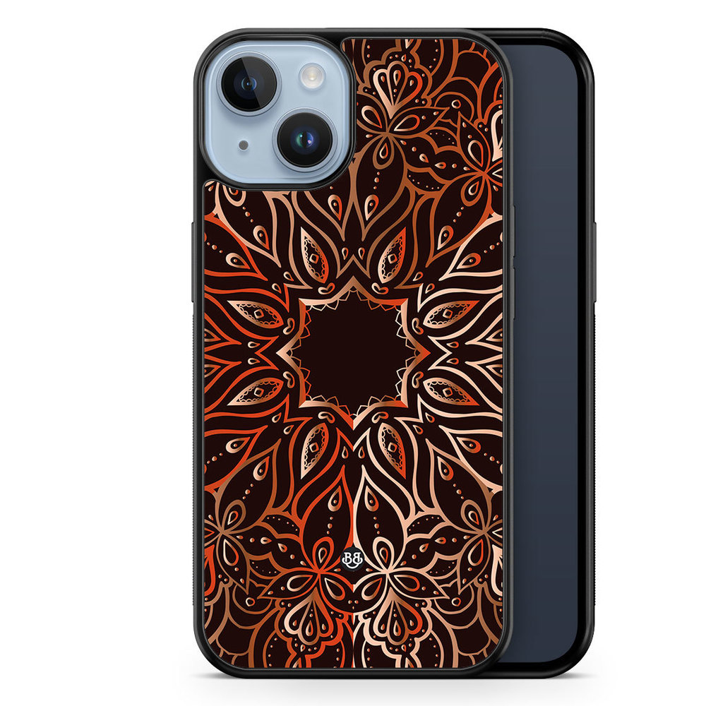 iPhone 14 Plus Case - Bronze Mandala