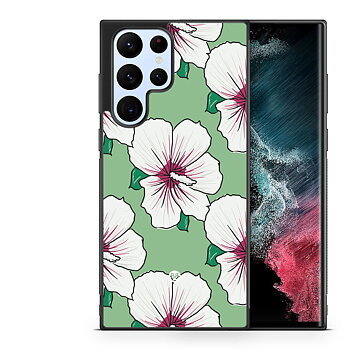 Samsung Galaxy S23 Ultra 5G Case - Creamy White Flowers