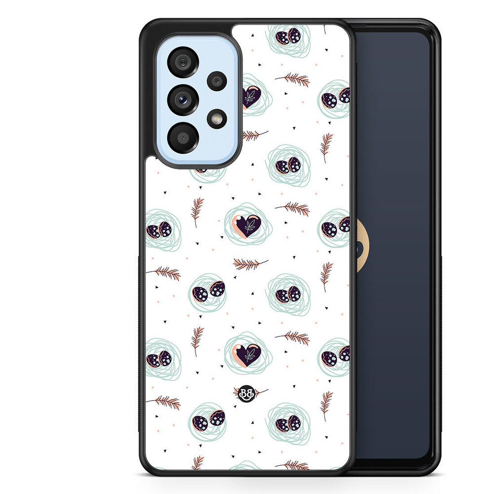 Samsung Galaxy A53 5G Case - Eggs and Hearts