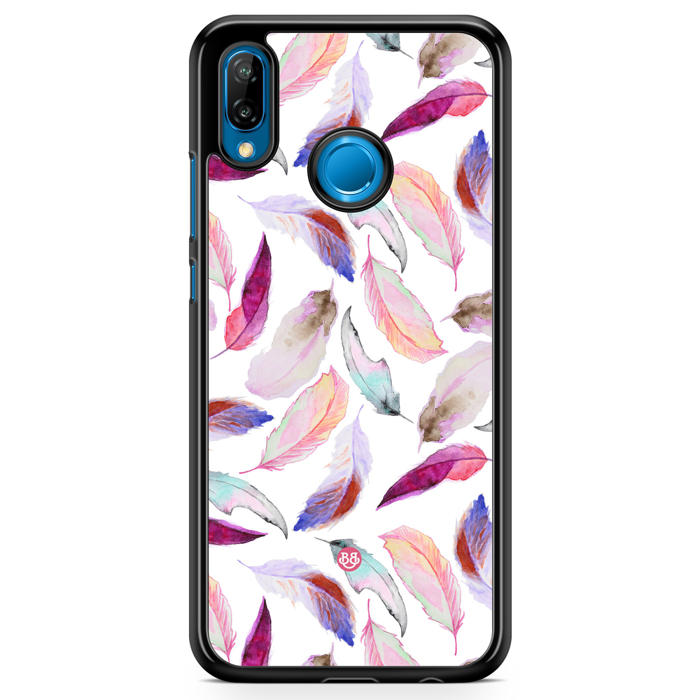 Huawei P20 Lite Case - Watercolor Feathers