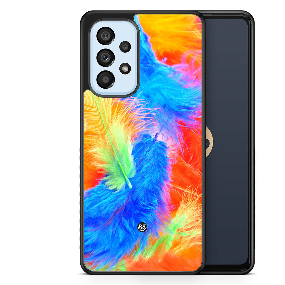 Samsung Galaxy A53 5G Case - Easter Feathers