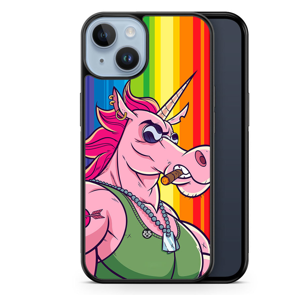 iPhone 14 Plus Case - Muscle Unicorn