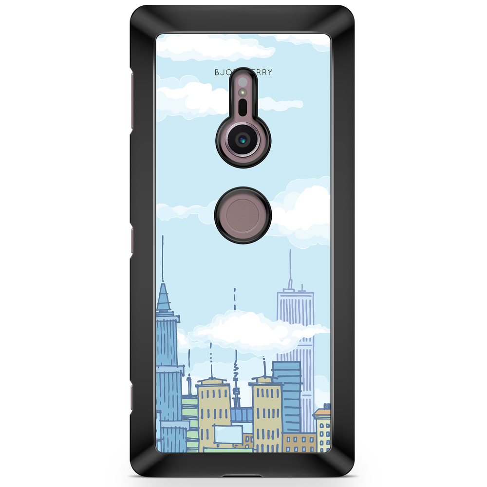 Sony Xperia XZ2 Case  - Cartoon Skyline