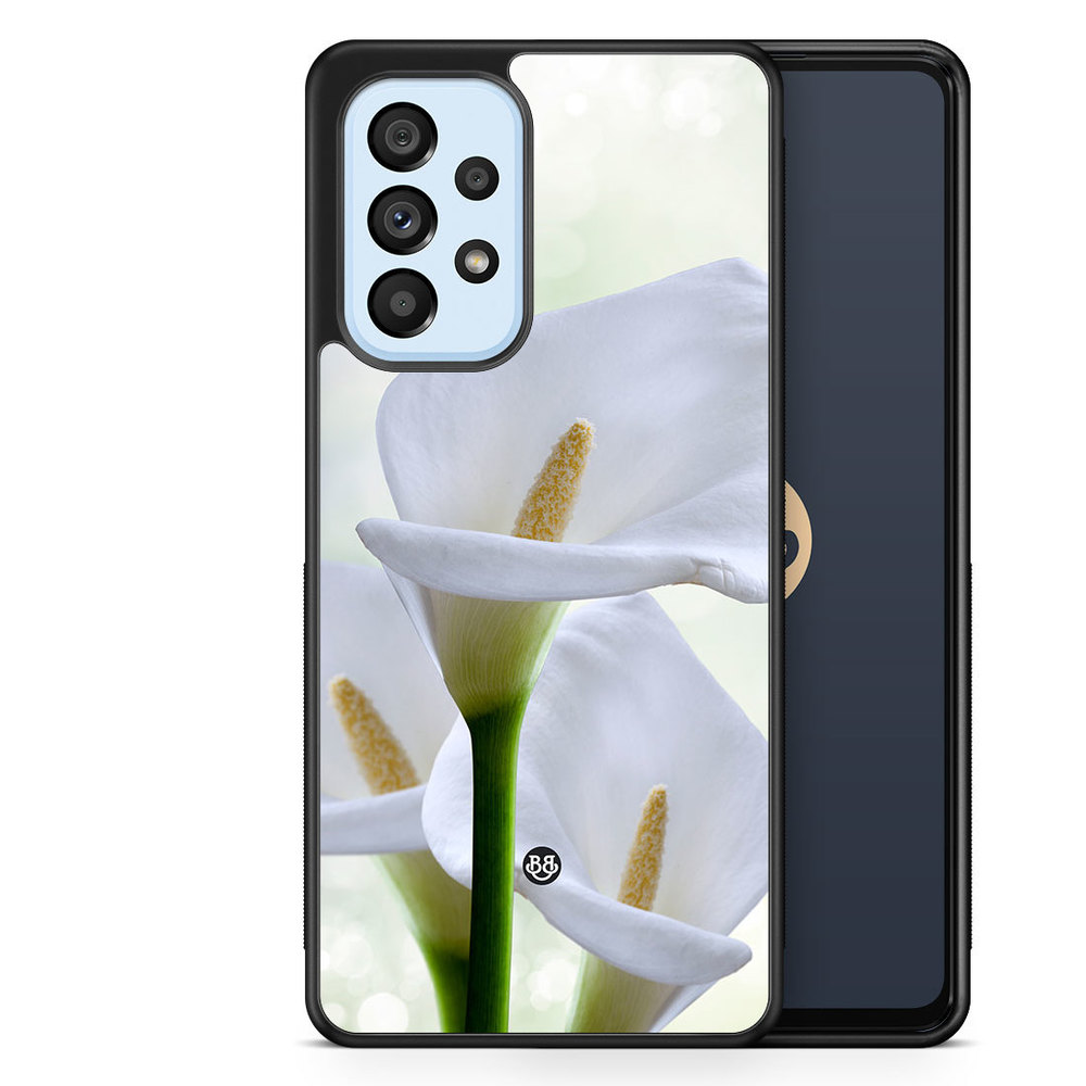 Samsung Galaxy A53 5G Case - White Flower
