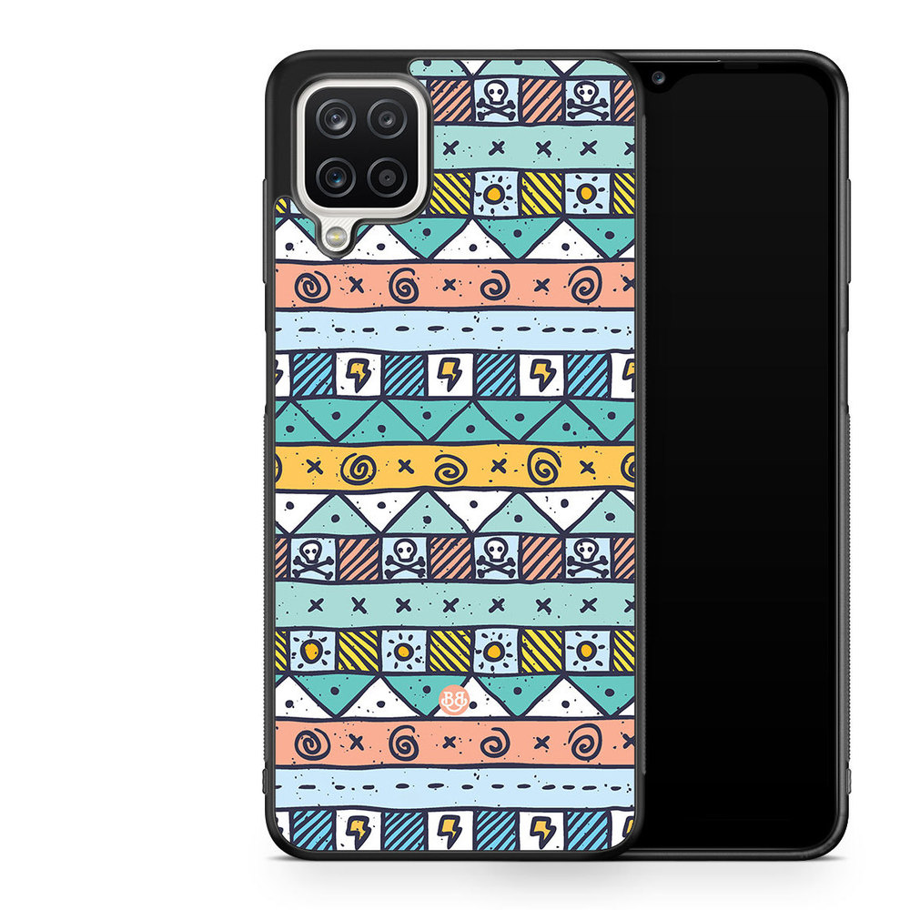 Samsung Galaxy A12 Case - Cute Pattern