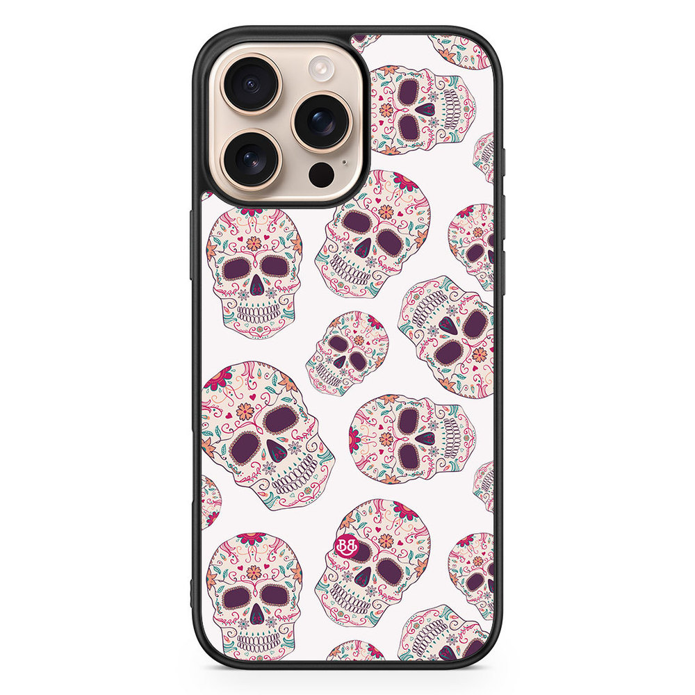 iPhone 16 Pro Max Case - Calavera Skulls