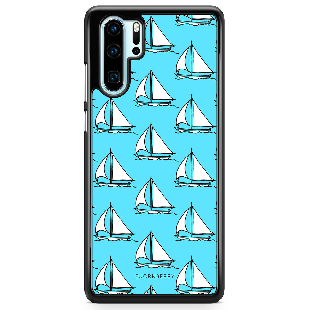 Huawei P30 Pro Case - Sailboat Pattern