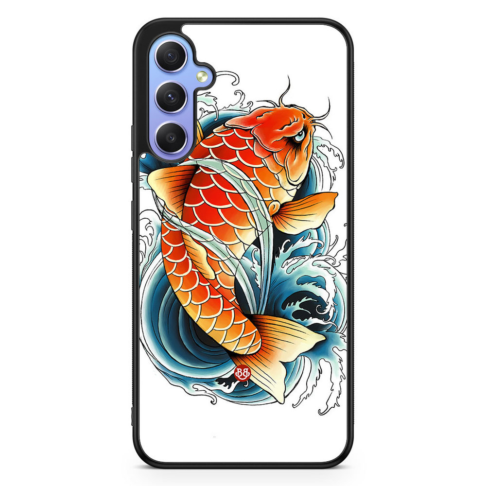 Samsung Galaxy A34 5G Case - Koi Fish