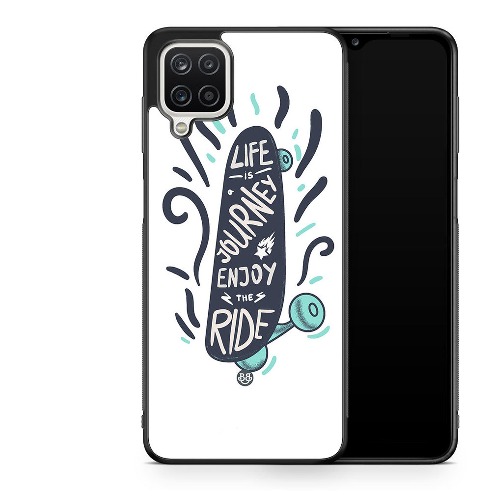 Samsung Galaxy A12 Case - Skate Quote