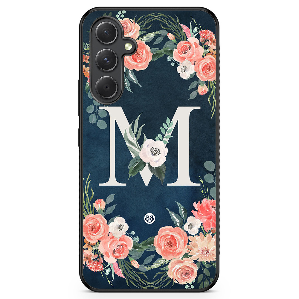 Samsung Galaxy A54 5G Skal - Monogram M | Mobilskal & Mobilfodral BJORNBERRY