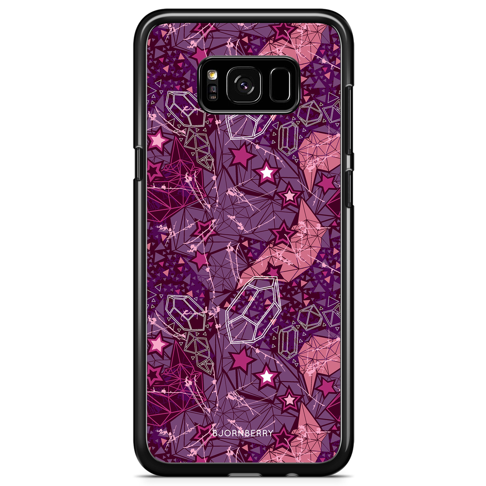 Samsung Galaxy S8 Case - Purple Stars