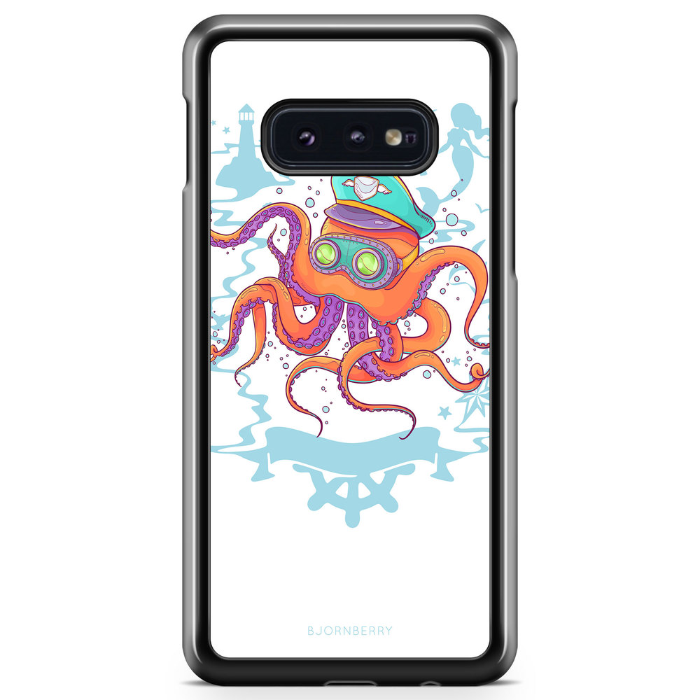 Samsung Galaxy S10e Case - Captain Octopus