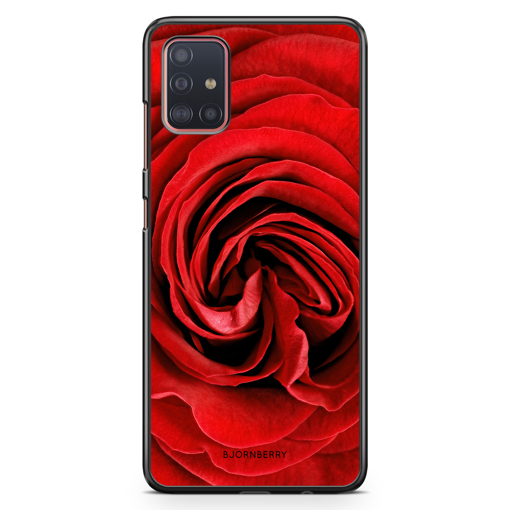 Samsung Galaxy A51 Case - Red Rose