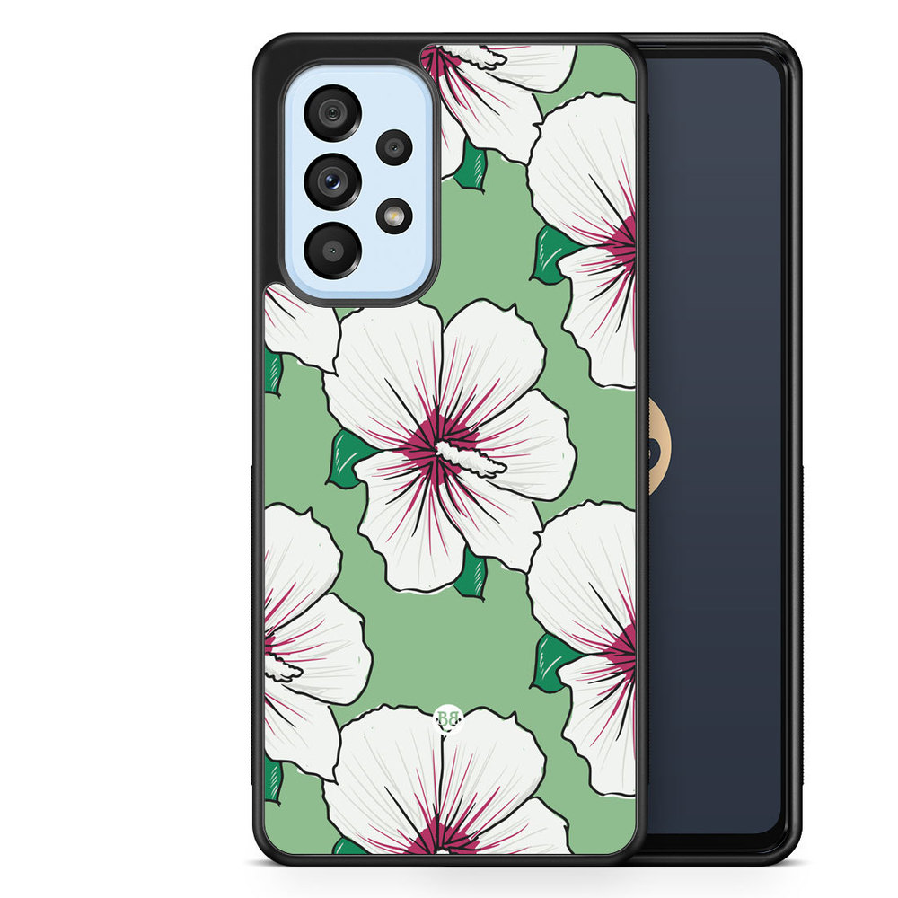 Samsung Galaxy A53 5G Case - Creamy White Flowers