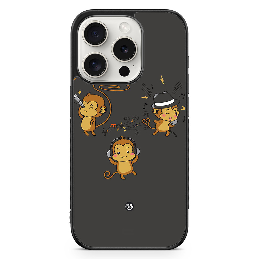 iPhone 15 Pro Case - Three Monkeys