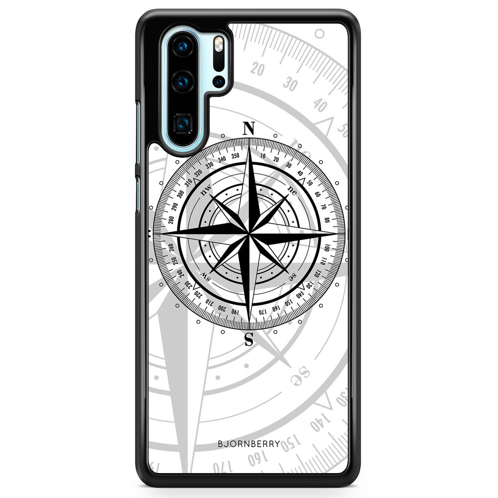Huawei P30 Pro Case - Compass White