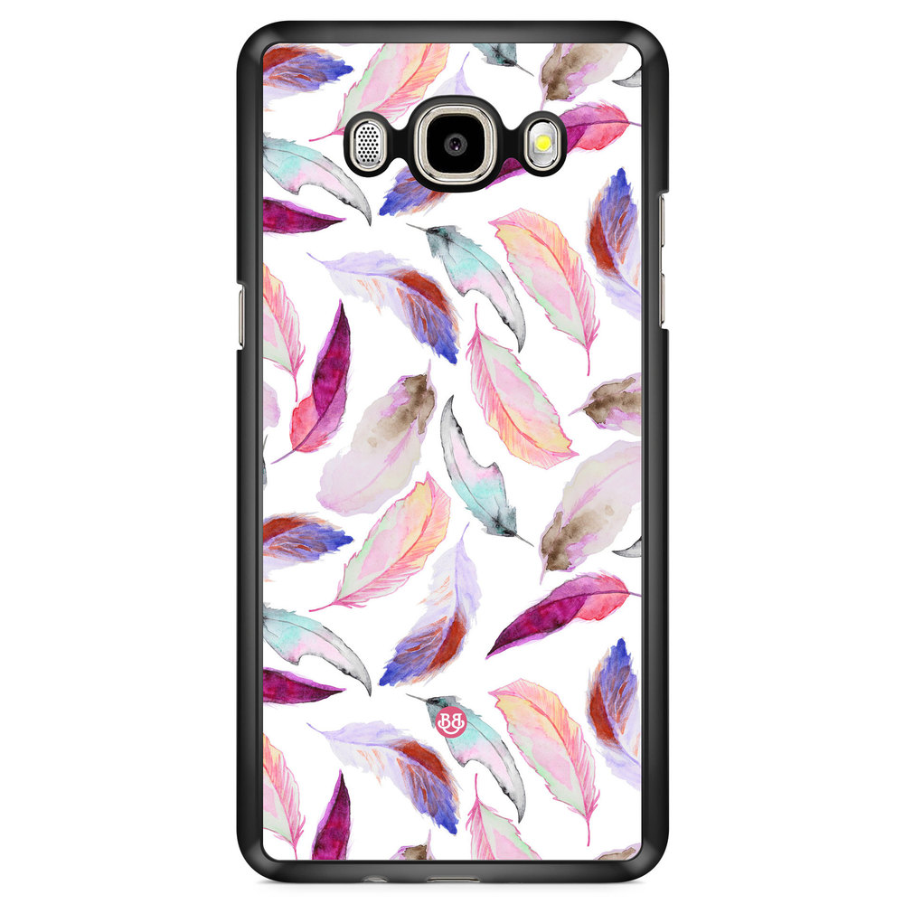 Samsung Galaxy J7 (2016) Case - Watercolor Feathers