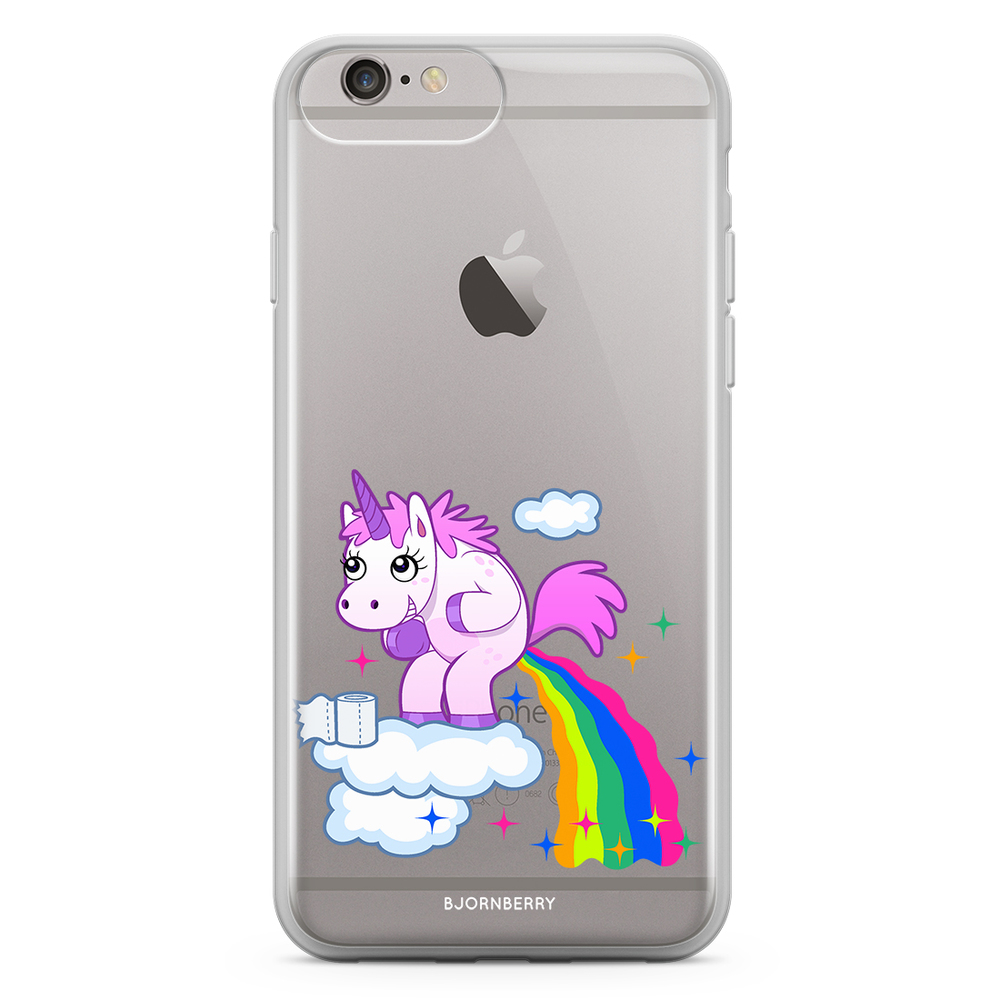 iPhone 6 Plus/6s Plus Fashion Case - Pooping Unicorn