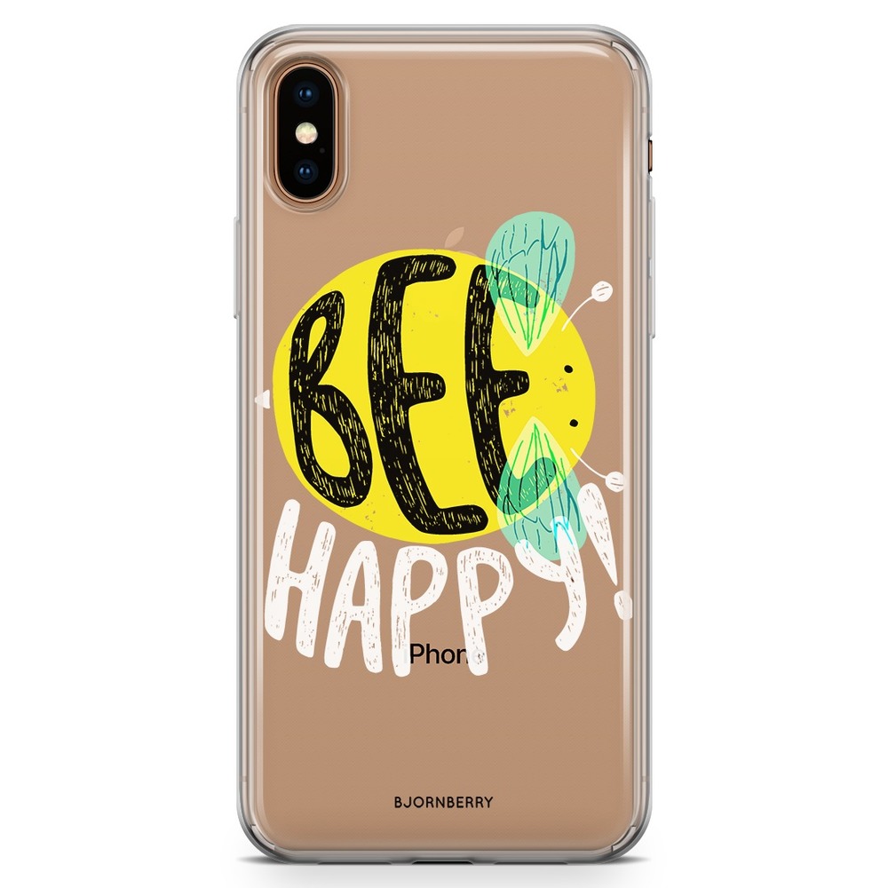 iPhone Xs Max Fashion Case - BEE HAPPY