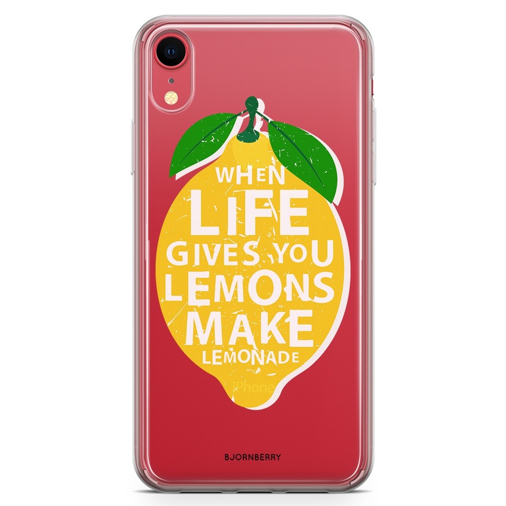 iPhone XR Fashion Case - Lemonade