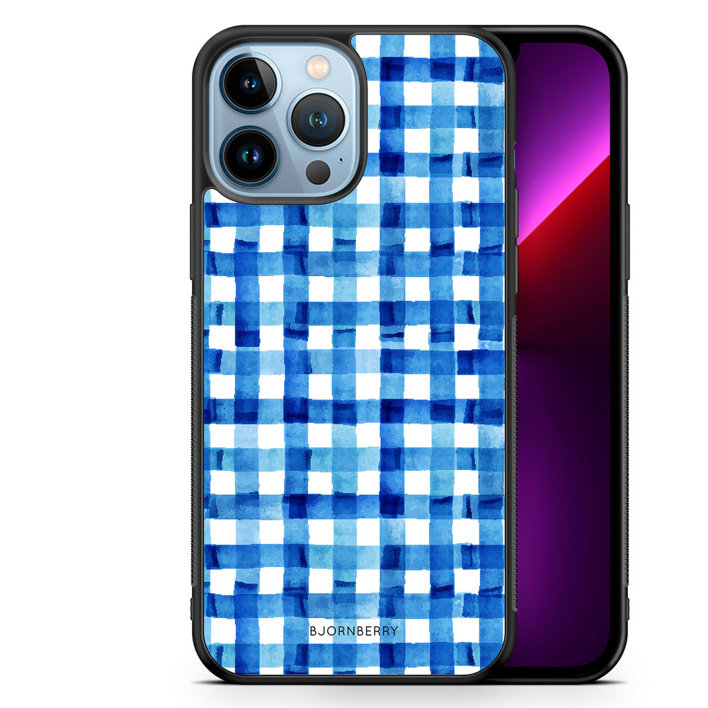 iPhone 13 Pro Max Case - Blue Stripes