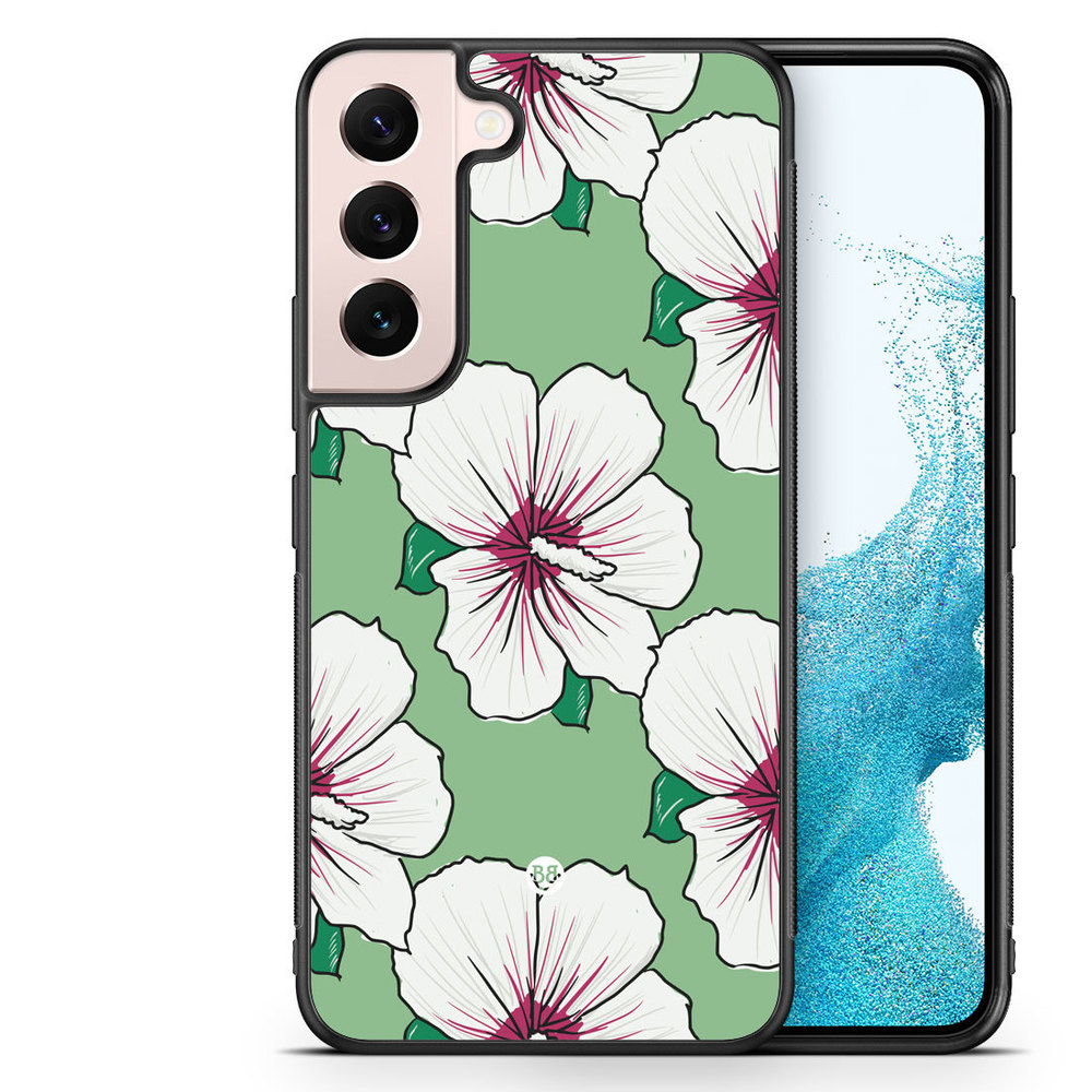Samsung Galaxy S23 5G Case - Creamy White Flowers
