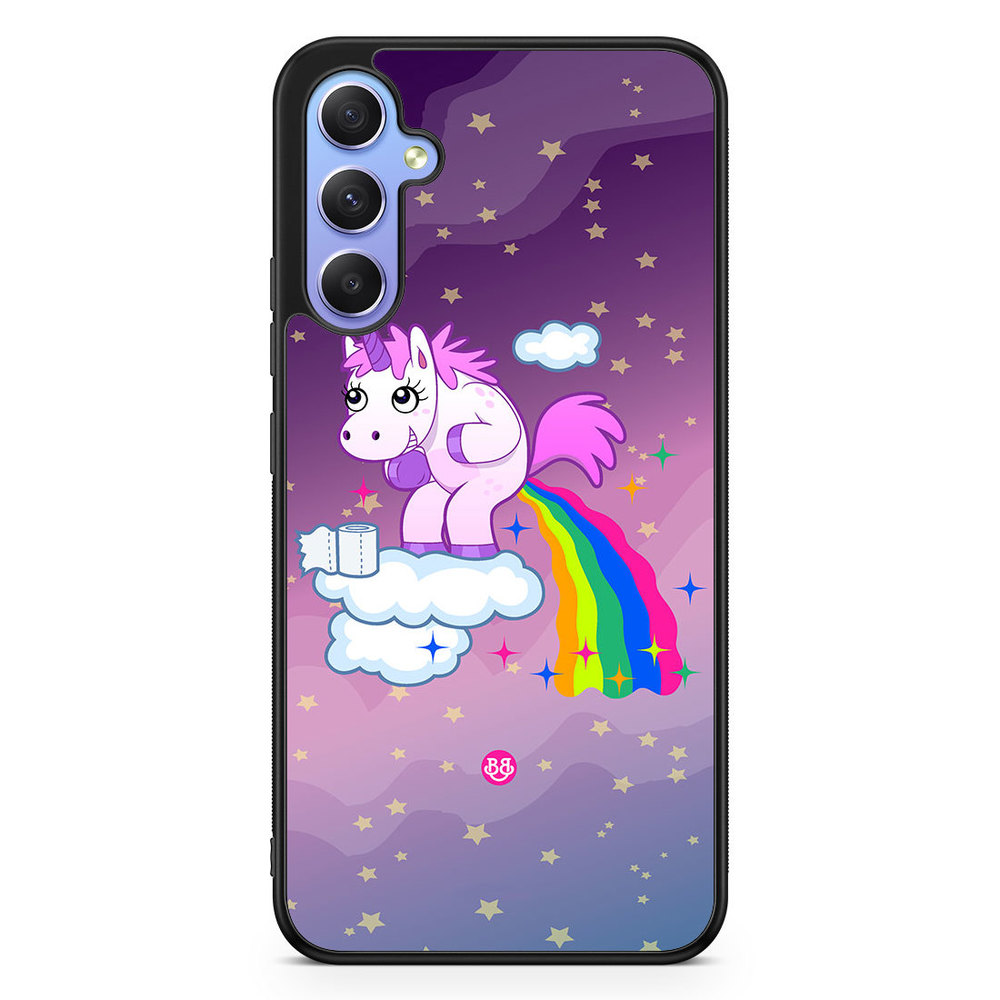 Samsung Galaxy A34 5G Case - Pooping Unicorn