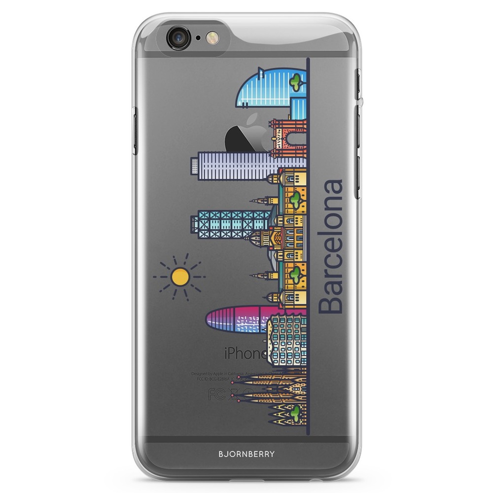 iPhone 6/6s TPU Case - Barcelona