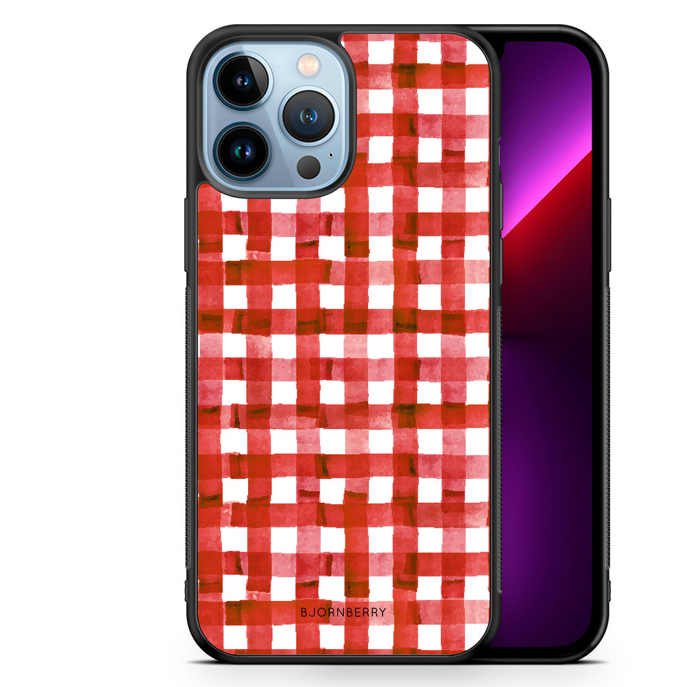 iPhone 13 Pro Max Case - Red Stripes